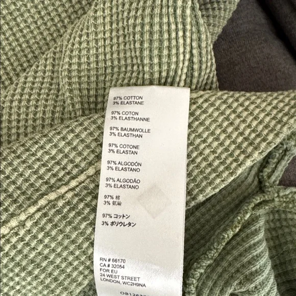 Anthropologie Pilcro Moira thermal green S - Picture 4 of 5